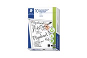 Przybory do pisania i rysowania - Staedtler Flipchart marker Lumocolor.10 pcs Black - 356 B-9