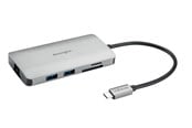 Stacja dokujaca - Kensington UH1400P USB-C 8-in-1 Driverless Mobile Dock - K33820WW