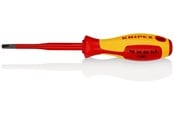 Narzedzia do pracy z napedem elektrycznym - KNIPEX Wkrętaki (Slim) do śrub z gniazdem PlusMinus, Phillips® - 98 24 02 SLS