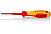 Narzedzia do pracy z napedem elektrycznym - KNIPEX Wkrętaki (Slim) do śrub z gniazdem PlusMinus, Phillips® - 98 24 01 SLS
