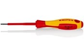 Narzedzia do pracy z napedem elektrycznym - KNIPEX Wkrętak do wkrętów z rowkiem płaskim - 98 20 25