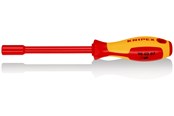 Narzedzia do pracy z napedem elektrycznym - KNIPEX Klucze nasadowe, z rękojeścią wkrętakową - 98 03 07