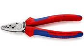 Narzedzia reczne - KNIPEX Szczypce do zagniatania tulejek kablowych, z zaciskiem trzpieniowym - 97 72 180