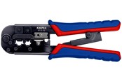 Akcesoria sieciowe - KNIPEX Szczypce do zagniatania wtyków telefonicznych typu Western - 97 51 10