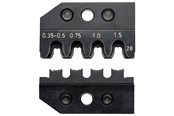 Narzedzia reczne  - KNIPEX Matryce do zagniatania, do szczypiec typu Crimp System nr art.: 97 43 XX - 97 49 28