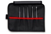 Narzedzia - KNIPEX Zestaw pincet z tworzywa sztucznego ESD, 5-częściowy - 92 00 05 ESD