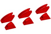 Narzedzia do prac hydraulicznych - KNIPEX Szczęki z miękkimi powierzchniami chwytającymi, do 86 XX 180 / 86 XX 250 / 86 XX 300 - 86 09 300 V01
