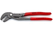 Narzedzia do prac hydraulicznych - KNIPEX Szczypce do opasek zaciskowych z taśmy sprężynowej - 85 51 250 AF