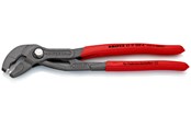 Narzedzia do prac hydraulicznych - KNIPEX Szczypce do opasek zaciskowych z taśmy sprężynowej - 85 51 250 A