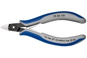 Narzedzia reczne  - KNIPEX Precyzyjne szczypce tnące boczne dla elektroników - 79 42 125