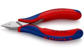 Narzedzia reczne  - KNIPEX Szczypce tnące boczne dla elektroników, ze złączem wsuwkowym - 77 72 115