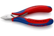 Narzedzia reczne  - KNIPEX Szczypce tnące boczne dla elektroników, ze złączem wsuwkowym - 77 52 115