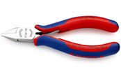 Narzedzia reczne  - KNIPEX Szczypce tnące boczne dla elektroników, ze złączem wsuwkowym - 77 42 130