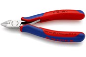 Narzedzia reczne  - KNIPEX Szczypce tnące boczne dla elektroników, z ostrzami zwęglika spiekanego - 77 32 120 H