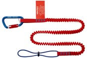 Narzedzia - KNIPEX Linka zabezpieczająca z karabińczykiem - 00 50 05 T BK