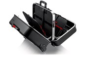 Skrzynki narzedziowe i systemy przechowywania - KNIPEX Walizka narzędziowa "BIG Twin Move" dla elektryków, z integrowanymi kółkami i teleskopowym uchwytem, pusta - 00 21 41 LE