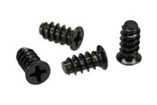 Akcesoria komputerowe - InLine Fan Screws 5.0x10.0mm black 50 pcs. - 33371D