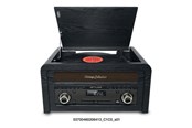 Gramofon - Muse MT-115 W Turntable Micro system FM BT CD USB Retro - Gramofon Czarny - MT-115 W
