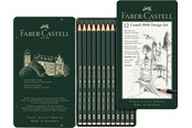 Przybory do pisania i rysowania - Faber-Castell Graphite pencil Castell 9000 Design set - 119064