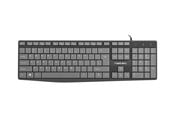 Klawiatura - Natec Nautilus - keyboard - US - black - Klawiatury - Angielski (US) - Szary - NKL-1507