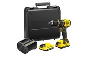 Narzedzia - Stanley 18V Fatmax® V20 Brushless Hammer Drill With 2 x 2.0Ah Batteries And Kit Box - FMCD721D2K-QW