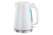 Czajnik elektryczny - Russell Hobbs Czajnik elektryczny Rapid Boil Kettle Honey Comb - White 26050-70 - Biały - 2400 W - 26050-70