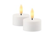 Lampy - SIRIUS Sille LED rechargeable tea lights white 2 pcs. - 80670
