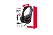 Akcesoria dla graczy - BigBen Interactive Stereo Gaming Headset V1 - Black/Red - Wired Headset - Nintendo Switch - SWITCHHEADSETV1