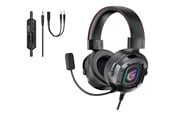 Sluchawki, zestaw sluchawkowy - Conceptronic ATHAN03B - headset - ATHAN03B