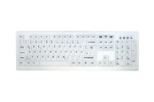 Klawiatura - Cherry MedicalKey AK-C8100 Sanitizable - Klawiatury - Niemcy - Biały - AK-C8100F-U1-W/GE