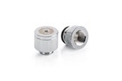 DIY Chlodzenie wodne - Bitspower water-exhaust fitting (Glorious Silver) (2 PCS ) - BPTA-EFW-V2-GS