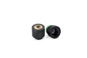 DIY Chlodzenie wodne - Bitspower water-exhaust fitting (Glorious Black) (2 PCS ) - BPTA-EFW-V2-GB