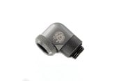 DIY Chłodzenie wodne - Bitspower Black Sparkle Enhance Rotary G1/4" 90-Degree Multi-Link Adapter For OD 12MM - BP-BSE90RML