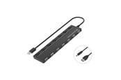 USB hub - Conceptronic HUBBIES08B - hub USB hub - Czarny - HUBBIES08B