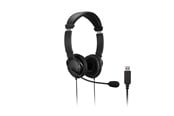 Sluchawki, zestaw sluchawkowy - Kensington Classic USB-A Headset with Mic and Volume Control - K33065WW