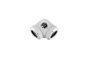 DIY Chłodzenie wodne - Bitspower Deluxe White Enhance 90-Degree Dual Multi-Link Adapter For OD 12MM - BP-DWE90DML