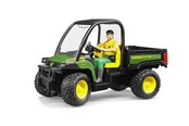 Samochody i pojazdy - Bruder John Deere Gator XUV 855D with driver - 2490