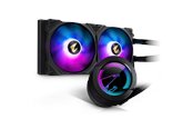 Chlodzenie CPU - GIGABYTE AORUS WATERFORCE 280 - Chłodzenie wodne procesora - Max 36 dBA - GP-AORUS WATERFORCE 280