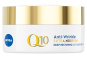 Pielęgnacja twarzy - Nivea Q10 Extra SPF 15 Nourish Day Cream 50 ml - 184976
