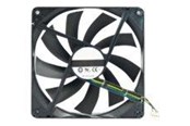 Wentylator obudowy - QNAP 140x140x25mm fan 12V 4PIN - Wentylator obudowy - 140mm - Czarny - FAN-14CM-T01