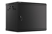 Szafa rack - Lanberg WF01-6409-00B - 9U Wall-Mount Rack Cabinet - WF01-6409-00B