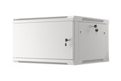 Szafa rack - Lanberg WF01-6606-00S - 6U - Wall Mount Rack Cabinet - WF01-6606-00S