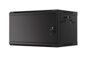 Szafa rack - Lanberg WF01-6406-00B - 6U - Wall Mount Rack Cabinet - WF01-6406-00B