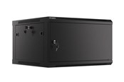 Szafa rack - Lanberg WF01-6606-00B - 6U - Wall Mount Rack Cabinet - WF01-6606-00B