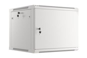 Szafa rack - Lanberg WF01-6609-00S - 9U - Wall-Mount Rack Cabinet - WF01-6609-00S
