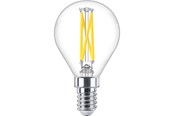 Zarówka LED - Philips Żarówka światła LED Classic Mini-ball 1.8W/922-927 (25W) Clear WarmGlow Dimmable E14 - 929003012001