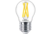 Zarówka LED - Philips Żarówka światła LED Classic Mini-ball 3.4W/922-927 (40W) Clear WarmGlow Dimmable E27 - 929003013201