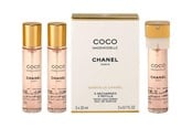 Perfumy i zapachy - Chanel Coco Mademoiselle Gift Set - 3 x 20 ml - 3145891160406