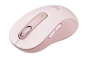 Myszka - Logitech Signature M650 Large Wireless Rose - Myszy - Optyczny - 5 - Różowy - 910-006237