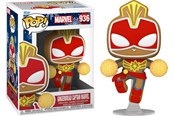 Drobiazgi - Funko! - Pop! Vinyl - Marvel: Marvel Holiday Gingerbread Captain Marvel (50661) - Figurka - 0889698506618